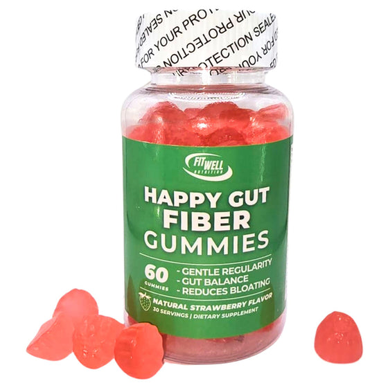 Fit Well - Happy Fiber Gummies 60ct